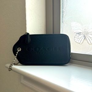 Coach phone holder with card slot